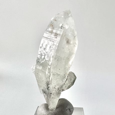 【マナスル産】クローライトイン天然ヒマラヤ水晶ポイント/Manaslu Chlorite in Himalayan Quartz Point