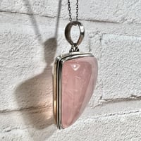 マダガスカル産ローズクォーツペンダントトップ5️⃣ (シルバー925)/Rosequartz Pendant Top