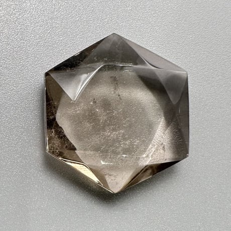 ガウリシャンカール産ヒマラヤスモーキークォーツ"ヘキサゴン六芒星" ルース9️⃣/Gaurishankar Himalayan Smoky Quartz Hexagon×Hexagram