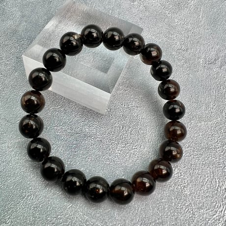 ネパール産🇳🇵ヒマラヤドラバイトトルマリン ブレスレット9mm内径16/Nepal Himalayan dravite tourmaline Bracelet