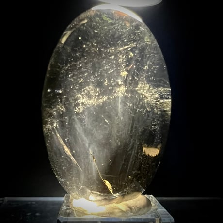 【ガウリシャンカール産】天然ヒマラヤ水晶スモーキークォーツ シヴァリンガム②/GauriShankar Himalayan Smoky Quartz ShivaLingam