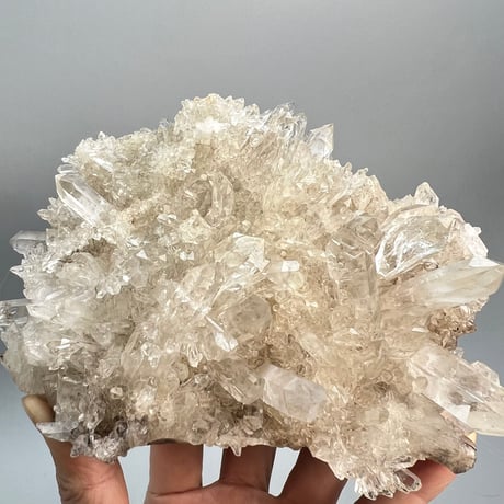 【マカルー産】天然ヒマラヤ水晶クラスター⑲/Makalu Himalayan Quartz Cluster