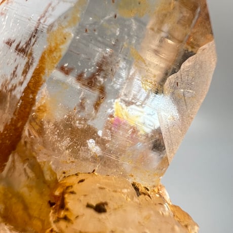 【ガネッシュヒマール産】リモナイトイン天然ヒマラヤ水晶 /Ganesh Himal Limonite in Himalayan Quartz