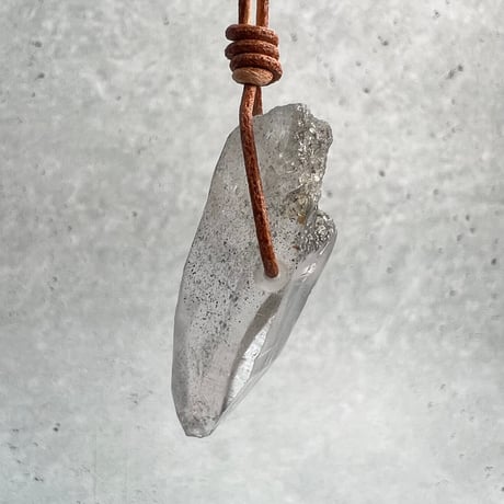 【カイラス産】天然ヒマラヤ水晶ペンダントトップ/Kailash Himalayan Quartz Pendant Top
