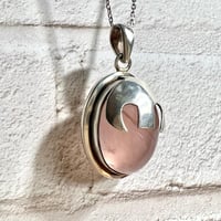 マダガスカル産ローズクォーツペンダントトップ2️⃣ (シルバー925)/Rosequartz Pendant Top