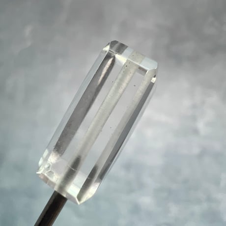 【ガネッシュヒマール産】天然ヒマラヤ水晶"手磨き加工"スクエアビーズ⑥/Ganesh Himal  Himalayan Quartz Square Beads