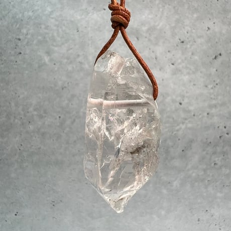 【カイラス産】天然ヒマラヤ水晶ペンダントトップ③/Kailash Himalayan Quartz Pendant Top