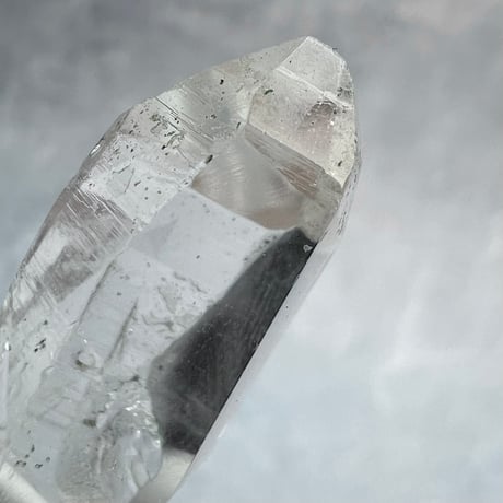 【ガネッシュヒマール産】天然ヒマラヤ水晶ペンダント(ポリッシュ面あり) GaneshHimal Natural Himalayan Quartz Pendant