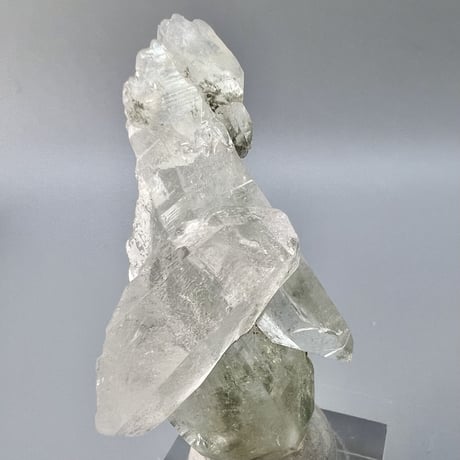 【マナスル産】クローライトイン天然ヒマラヤ水晶ポイント/Manaslu Chlorite in Himalayan Quartz Point