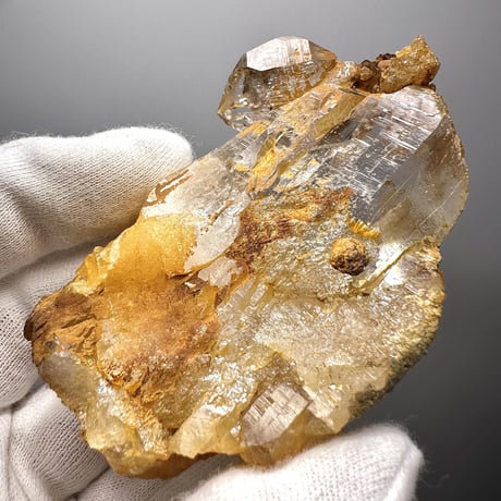 【ガネッシュヒマール産】リモナイトイン天然ヒマラヤ水晶⑦/Ganesh Himal Limonite in Himalayan Quartz