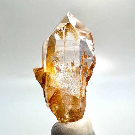【ガネッシュヒマール産】リモナイトイン天然ヒマラヤ水晶 /Ganesh Himal Limonite in Himalayan Quartz