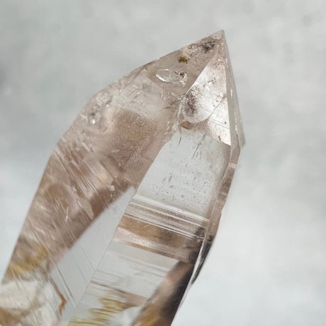 【ガネッシュヒマール産】リモナイトイン天然ヒマラヤ水晶ペンダント/Ganesh Himal Limonite in Natural Pendant
