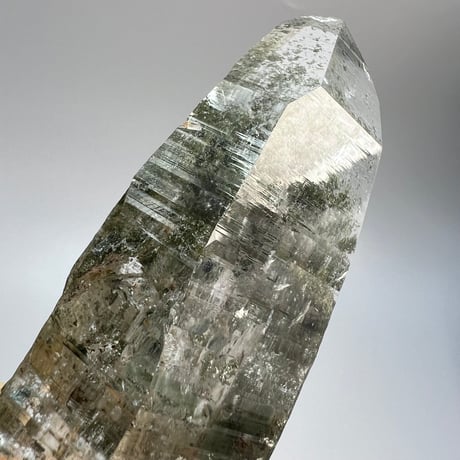 【ガネッシュヒマール産】クローライトイン天然ヒマラヤ水晶/Ganesh Himal Chlorite in Himalayan Quartz