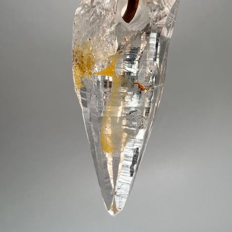 【ガネッシュヒマール産】天然ヒマラヤ水晶ペンダントトップ/Ganesh Himal Natural Pendant Top