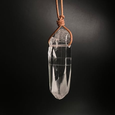 【アンナプルナ産】天然ヒマラヤ水晶ペンダント②/Annapurna Himalayan Quartz Pendant