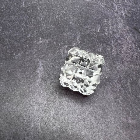 【マニハール産】 天然ヒマラヤ水晶"ピラミッドキューブ"⑥/Manihar Himalayan Quartz "Pyramid Cube"