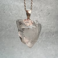 【カイラス産】天然ヒマラヤ水晶バチカン付きペンダントトップ/Kailash Himalayan Quartz Pendant Top