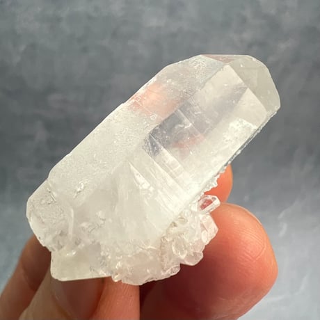 【マナスル産】クローライトイン天然ヒマラヤ水晶④/Manaslu Chlorite in Himalayan Quartz
