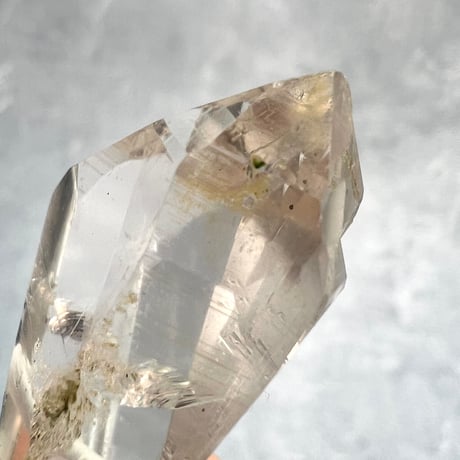【ガネッシュヒマール産】天然ヒマラヤ水晶ペンダント(ポリッシュ面有)❶/GaneshHimal Natural Himalayan Quartz Pendant