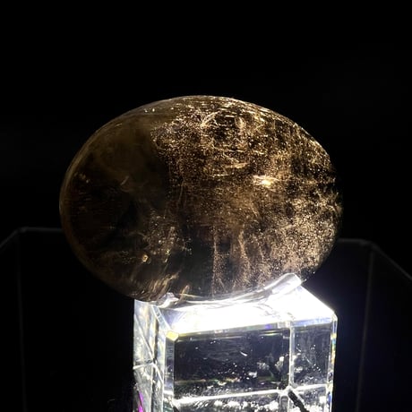 【ガウリシャンカール産】天然ヒマラヤ水晶スモーキークォーツ シヴァリンガム/GauriShankar Himalayan Smoky Quartz ShivaLingam