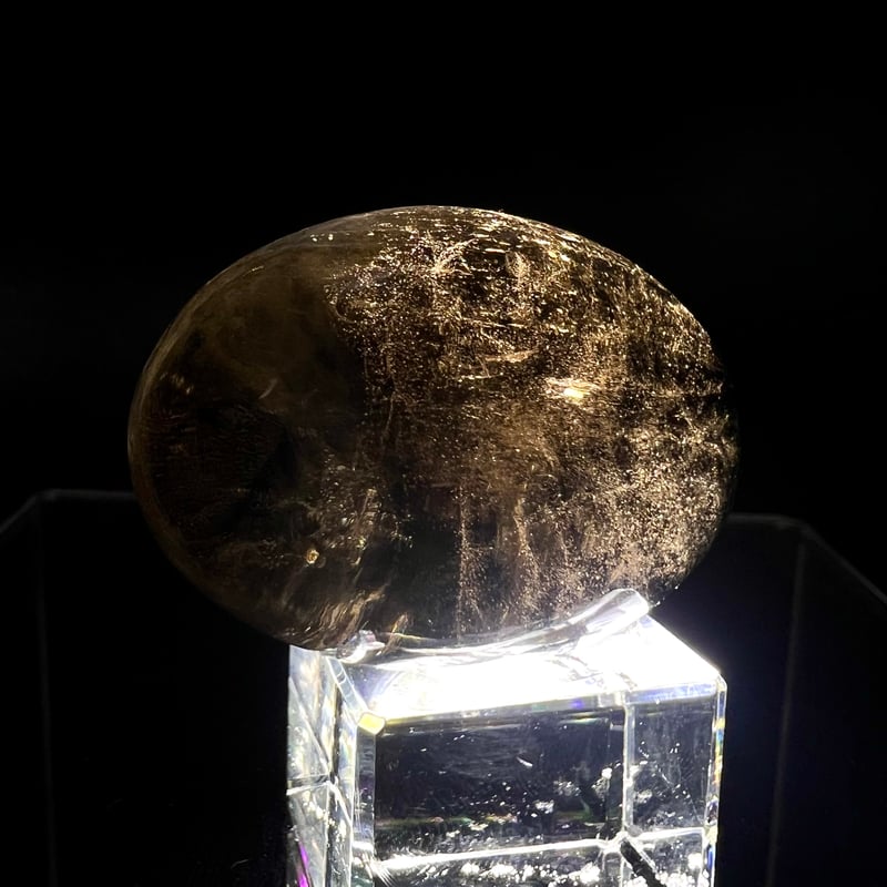 ガウリシャンカール産 スモーキークォーツ シバリンガム 【公式通販】