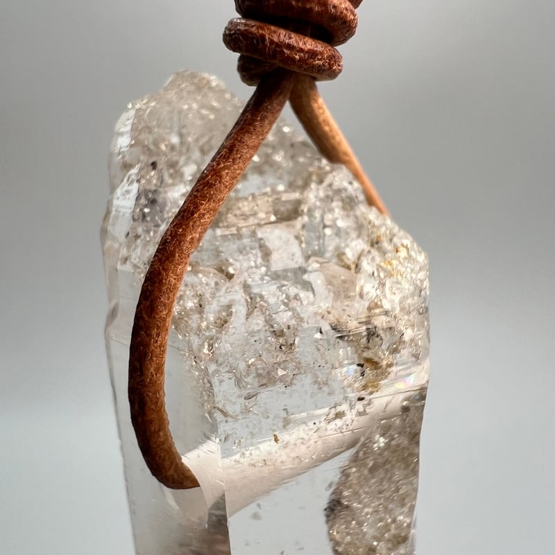 ガネッシュヒマール産】天然ヒマラヤ水晶ペンダントトップ⑭/Ganesh