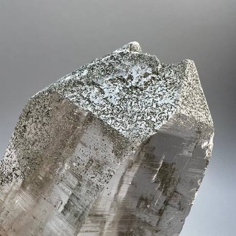 【ガネッシュヒマール産】クローライトイン天然ヒマラヤ水晶/Ganesh Himal Chlorite in Himalayan Quartz