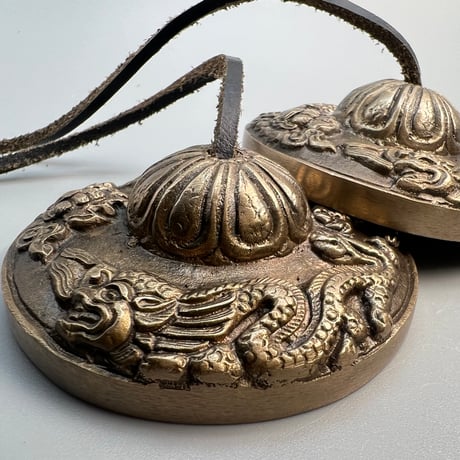 【ティンシャ】ドラゴン(7cm)/Tingsha Doragon🇳🇵made in Nepal