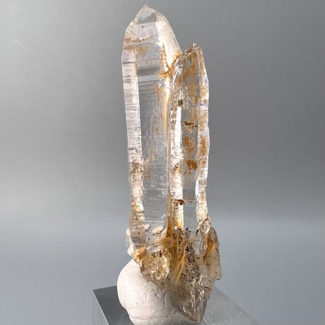 ガネーシュヒマール産リモナイトインヒマラヤ水晶/Ganesh Himal Limonite in Himalayan Quartz