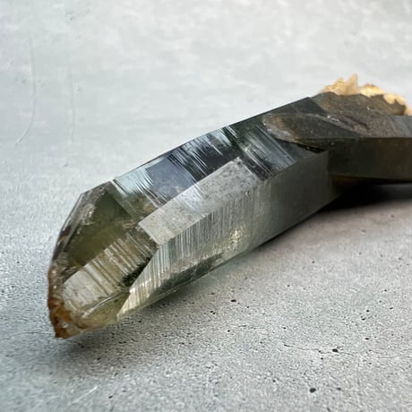 【ガネッシュヒマール産】クローライトイン天然ヒマラヤ水晶/Ganesh Himal Chlorite in Himalayan Quartz