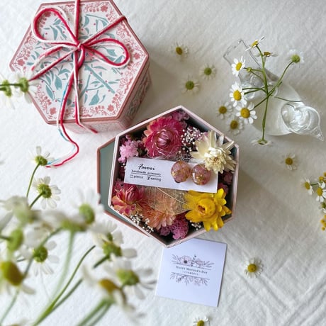 flower accessoryーフラワーアクセサリーBOXー（ピンク）