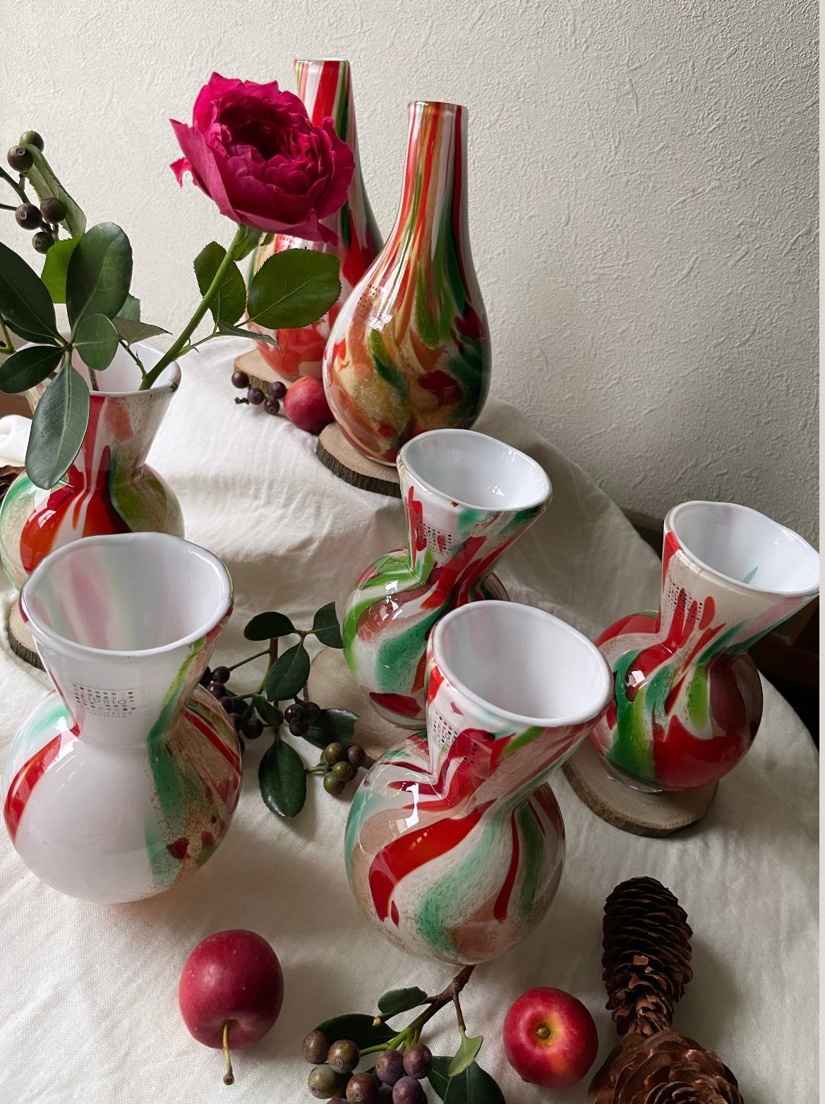 FIDRIO】フラワーベース （MIXED COLOURS） | aiko.florist