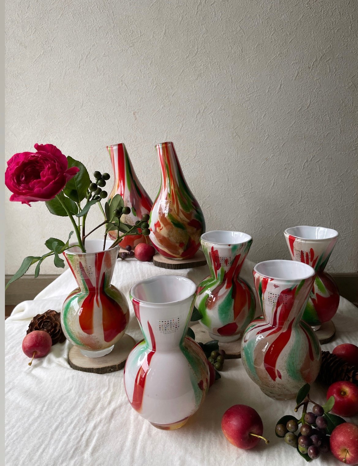 FIDRIO】フラワーベース （MIXED COLOURS） | aiko.florist