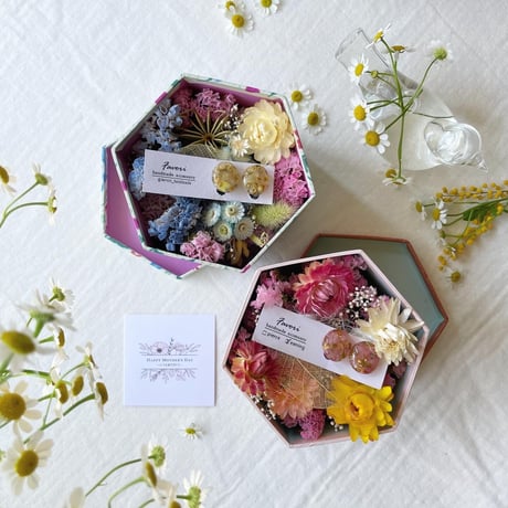 flower accessoryーフラワーアクセサリーBOXー（ピンク）