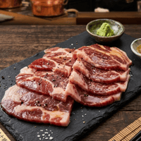 『黒豚肩ロース　焼肉用５ｍｍスライス』　２００ｇ