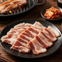 十勝放牧黒豚　ばら肉　焼き肉用　5mmスライス