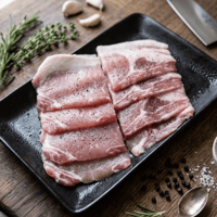 『黒豚ロース　焼肉用５ｍｍスライス』　２００ｇ