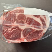 十勝放牧黒豚　肩ロースブロック　500ｇブロック