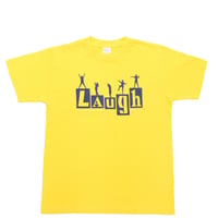 コットンTシャツ-Laugh(ユニセックス)/デイジー
