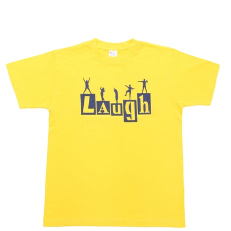 コットンTシャツ-Laugh(ユニセックス)/デイジー