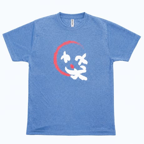 【限定】ドライTシャツ-Cライン(ユニセックス)/ミックスブルー
