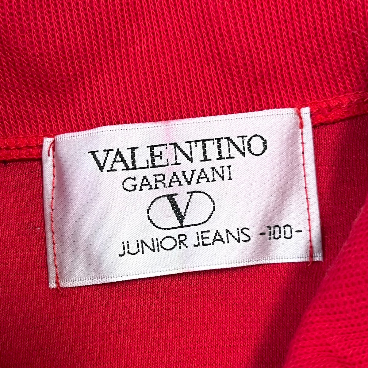 Valentino ヴァレンティノ キッズ レトロ 赤 カーディガン | ルゴワ屋