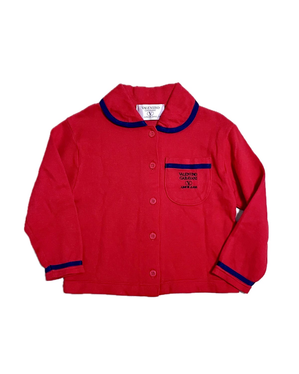 ぴ*ろ様 80s Valentino ヴァレンティノ 切り替え カーディガン ジ fit=scale-down,w=1200