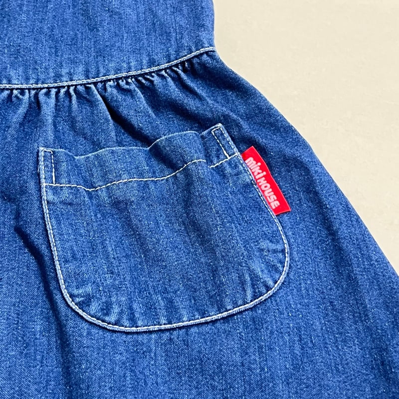 オールドミキハウス サイズ90 デニム ノースリーブワンピース | ルゴワ屋