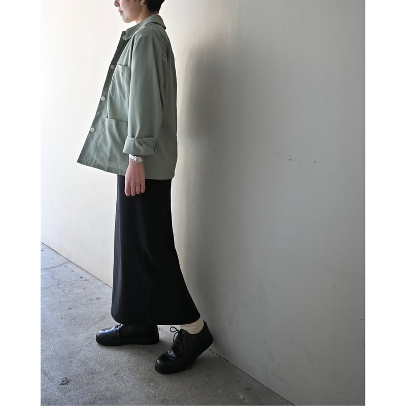 me. recycle polyester broad ライトカバーオール | YOCA