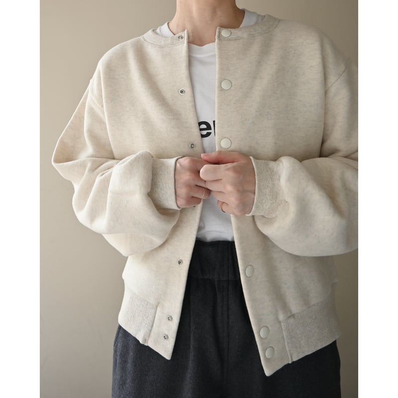 Luvourdays / スウェット SNAP CARDIGAN | YOCA