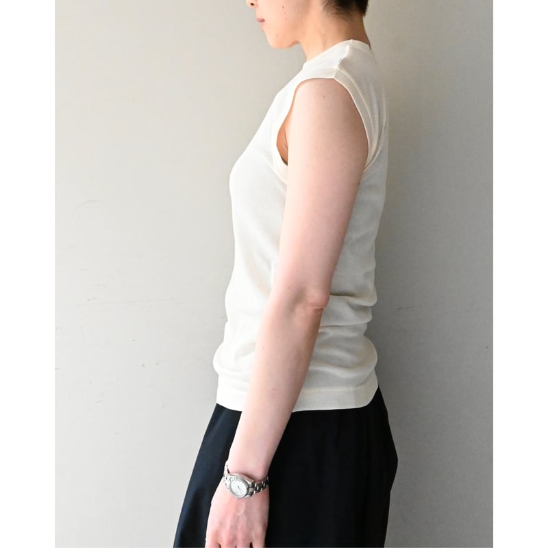 jentLouis ノースリーブ [Rivet Sleeveless Top) jentLouis ノースリーブ [Rivet Sleeveless Top) jentLouis