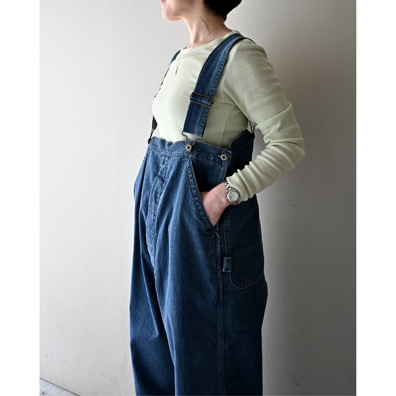 Luvourdays 60'sDenim 1/2OVERALL Pants / デニムオーバ
