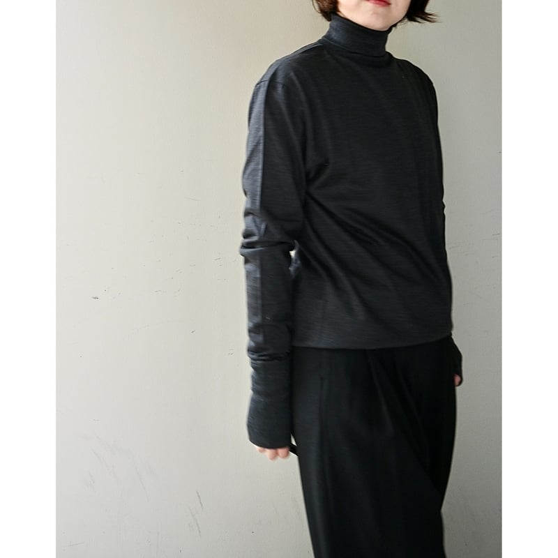 ALWEL TURTLE NECK TOP / ウールタートルネックカットソー | YOCA ALWEL TURTLE NECK TOP / ウールタートルネックカットソー | YOCA