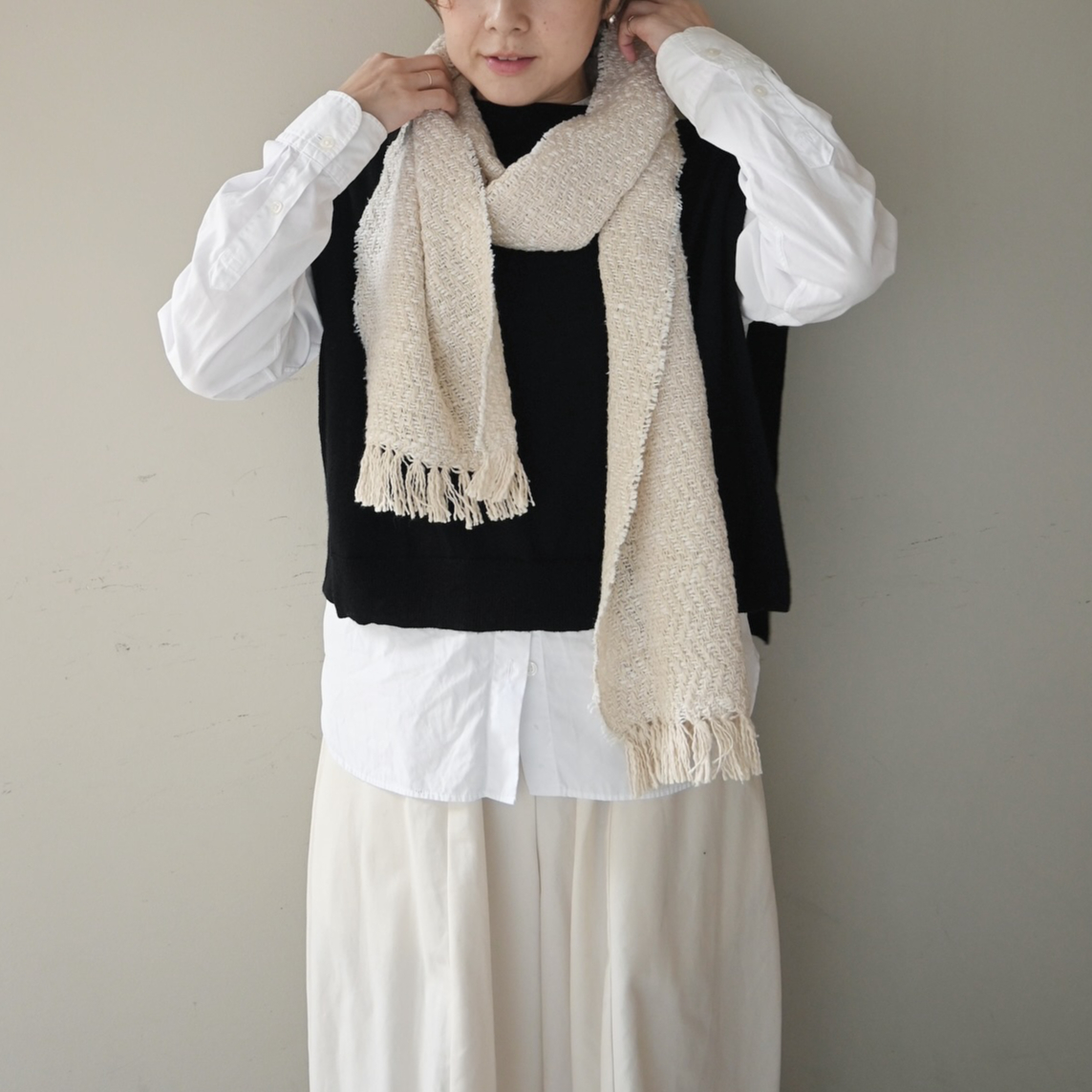 Suno&Morrison Gara-Bou Muffler Stole (2024AW) |